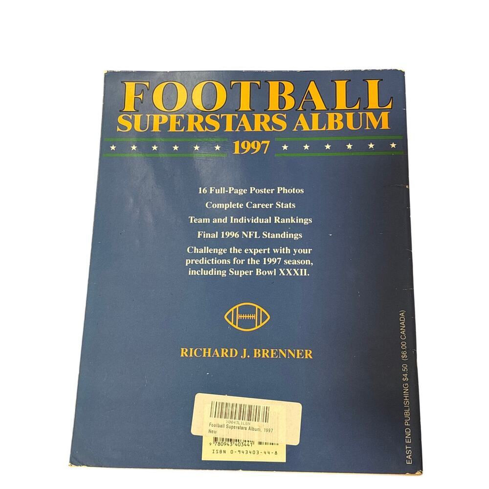 Football Superstars Album 1997 by Richard J. Brenner - Softcover - Picture 2 of 3